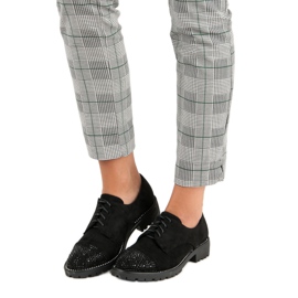 Bello Star Pantofi eleganti din piele intoarsa negru 1 Bello Star Pantofi eleganti din piele intoarsa negru 1