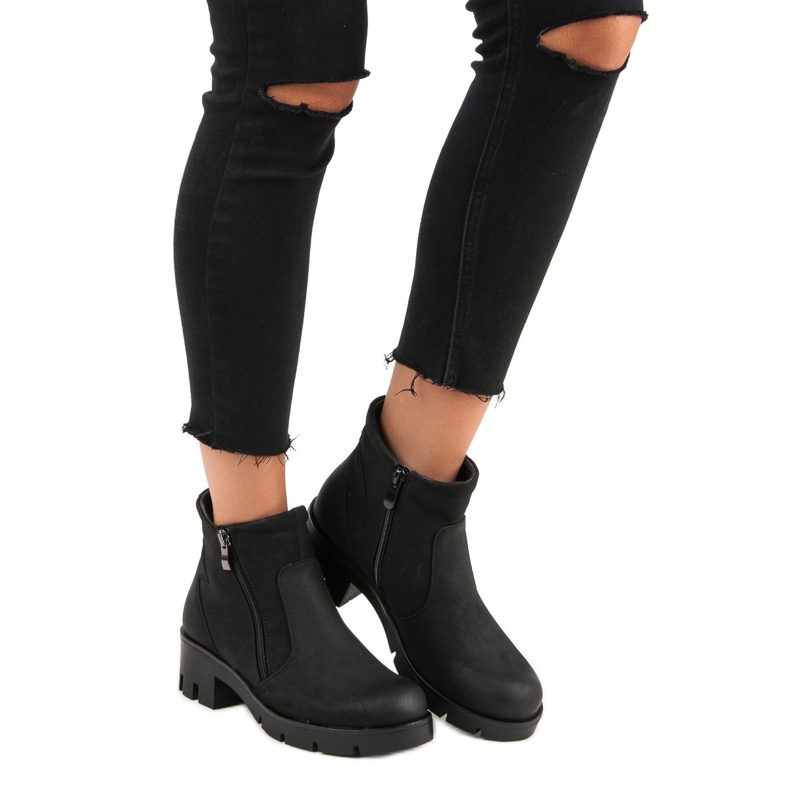 Cizme negre VINCEZA negru 1 Cizme negre VINCEZA negru 1