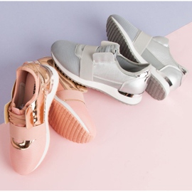 Pantofi sport de alunecare gri 1