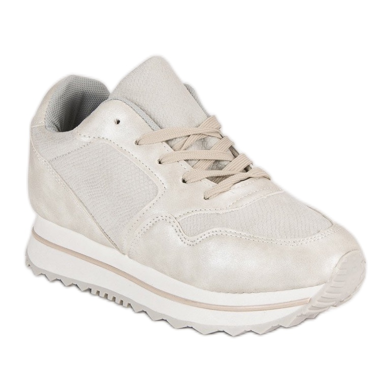 Marquiz Adidași la modă pe platformă gri 1