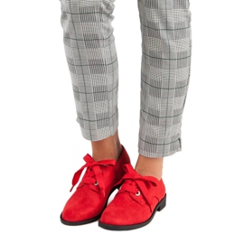 Bello Star Pantofi cu șireturi roșii roșu 2