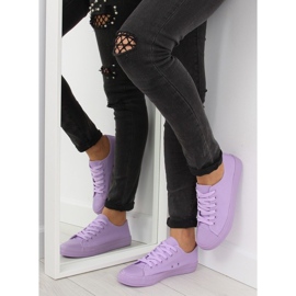 Adidași pentru femei monocolor violet NB176 L. PURPLE 1 Adidași pentru femei monocolor violet NB176 L. PURPLE 1