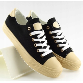 Adidași negri pentru femei BL97P Negru 1 Adidași negri pentru femei BL97P Negru 1