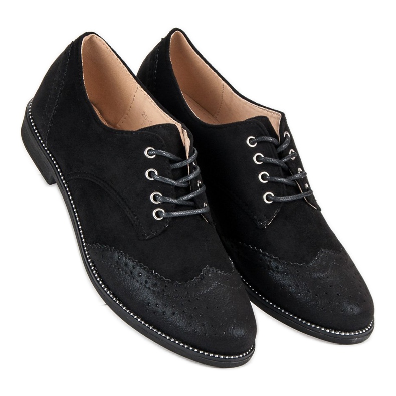 Bestelle Pantofi cu legătură neagră negru 1 Bestelle Pantofi cu legătură neagră negru 1