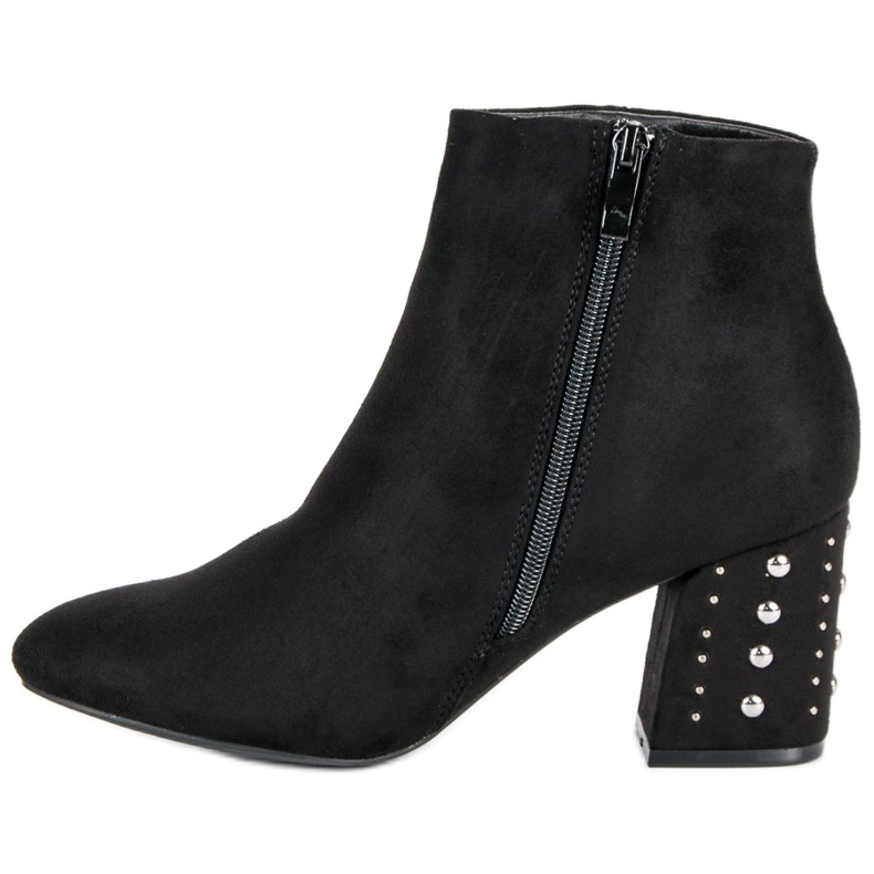 Cizme elegante pe post negru 1 Cizme elegante pe post negru 1