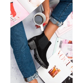 Filippo Botine din piele neagră negru 2 Filippo Botine din piele neagră negru 2