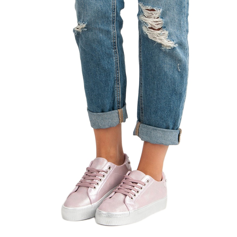 Sweet Shoes Pantofi sport la modă roz 2