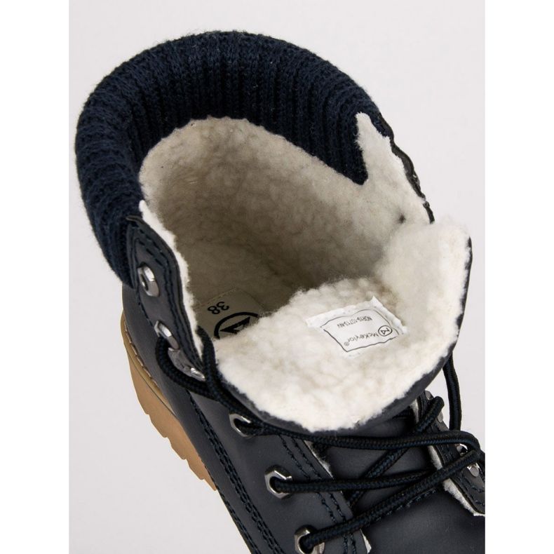 Trappers Blue Navy With Sheepskin MCKEYLOR albastru 1