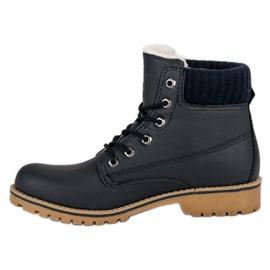 Trappers Blue Navy With Sheepskin MCKEYLOR albastru 5