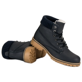 Trappers Blue Navy With Sheepskin MCKEYLOR albastru 7
