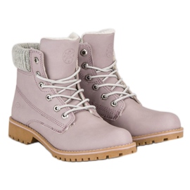 Trappers Violet With Sheepskin MCKEYLOR 8