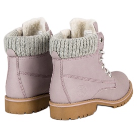 Trappers Violet With Sheepskin MCKEYLOR 6