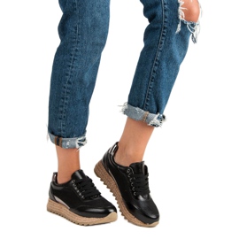 Bestelle Adidași legați negru 1 Bestelle Adidași legați negru 1