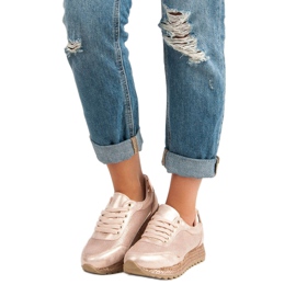 Bestelle Espadrile adidași legați roz 1 Bestelle Espadrile adidași legați roz 1