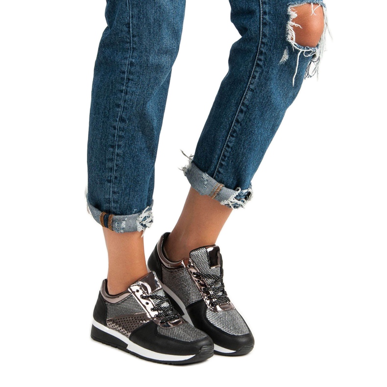 Încălțăminte sport elegantă negru 1