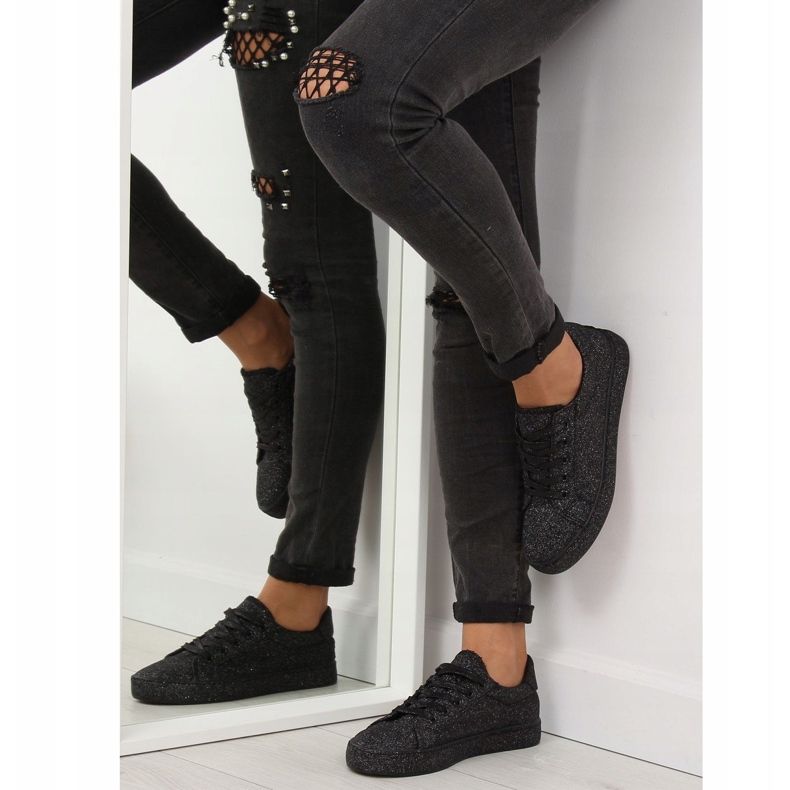 Adidași negri opali BL142 negri negru 1