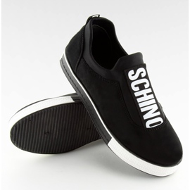 Adidași negri pentru femei NB178 Negru 2