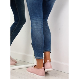 Adidași slip-on roz LA08P Nud 2