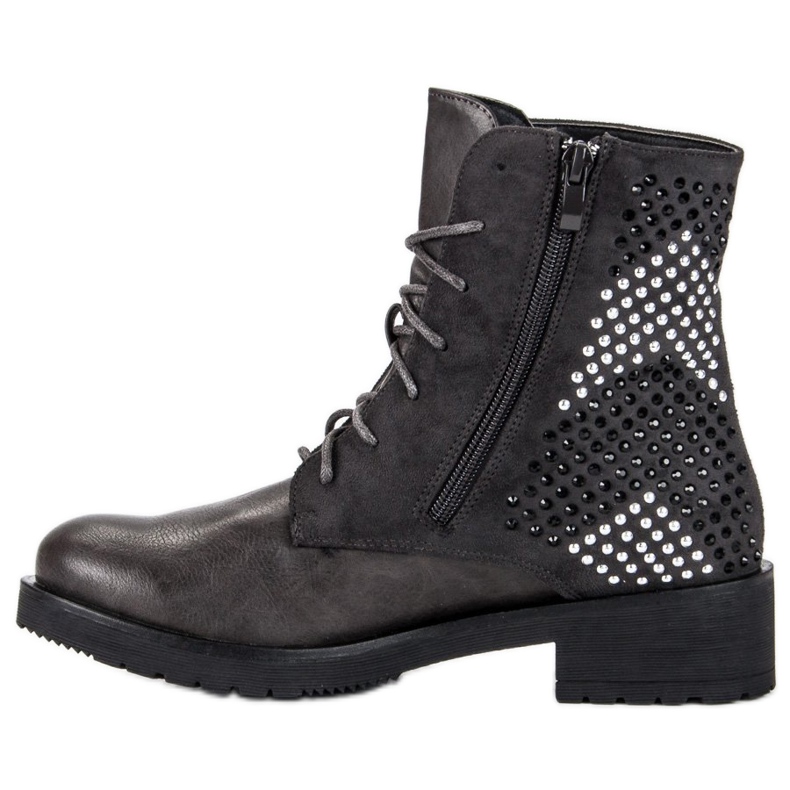 Cizme de sticlă de lucru gri 1