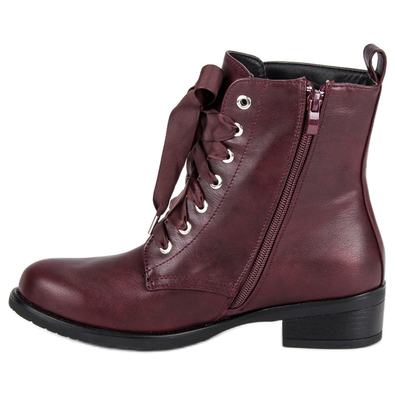 Muncitori bordeaux legați roșu 2