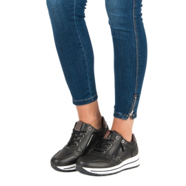 Pantofi sport de alunecare negru 1 Pantofi sport de alunecare negru 1