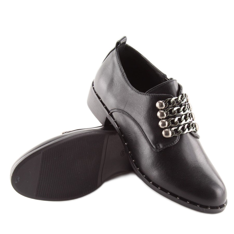 Mocasini dama negri C-7160 Negru 1