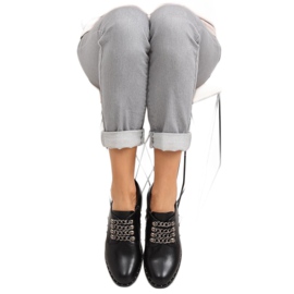 Mocasini dama negri C-7160 Negru 2