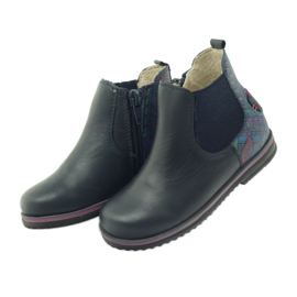 Cizme pentru fete Ren But 1479 bleumarin multicolor albastru marin 4