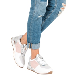 Betler Pantofi sport pastel alb gri roz 2 Betler Pantofi sport pastel alb gri roz 2