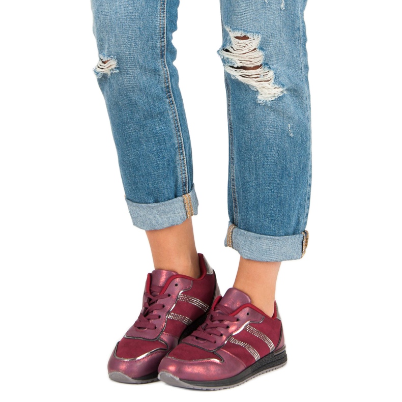 Tenisi VICES burgundy roșu 1 Tenisi VICES burgundy roșu 1