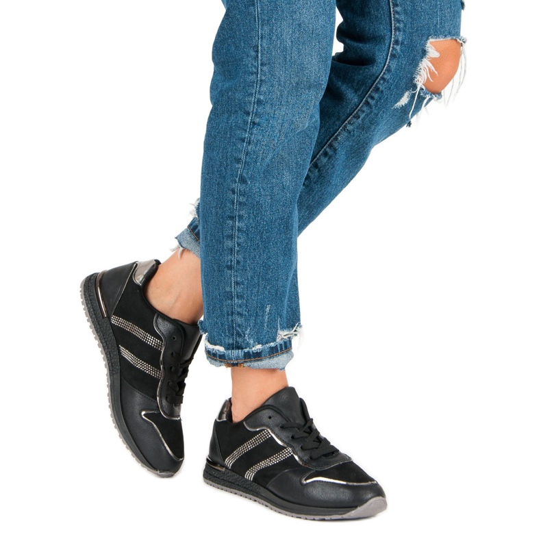 Adidași negri VICES negru 2