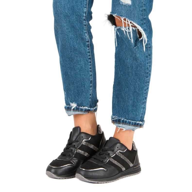 Adidași negri VICES negru 1