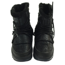 Cizme de zăpadă confortabile BIG STAR 274624 negru 4 Cizme de zăpadă confortabile BIG STAR 274624 negru 4