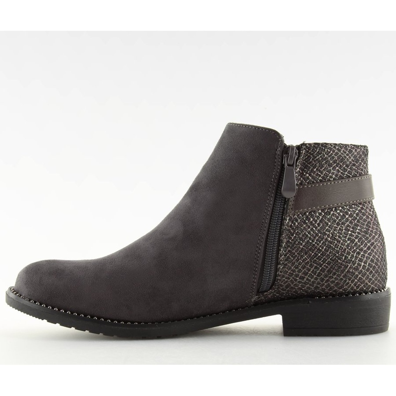 Cizme gri Jodhpur pentru femei 3118 Gri 2 Cizme gri Jodhpur pentru femei 3118 Gri 2