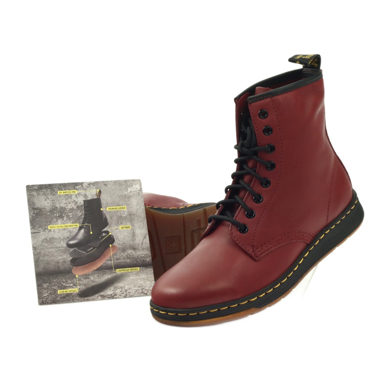 Dr. Martens Newton Cherry Red multicolor 5