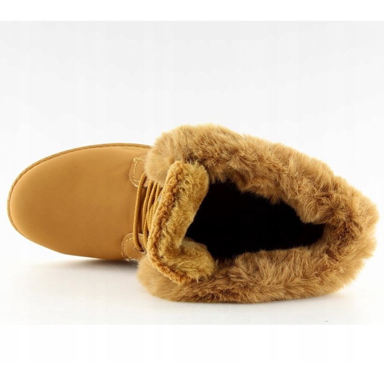 Cizme din lemn camel BL137P Camel maro 1