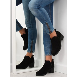 Pantofi cu toc înalt negru YY25 Negru 1