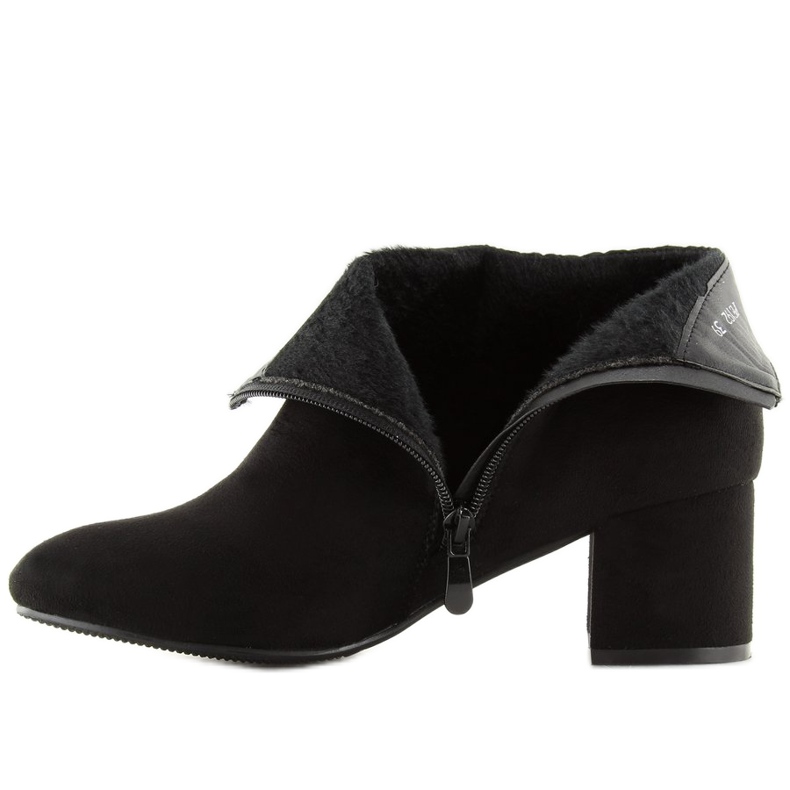 Negru PE192 Tocuri înalte negre 2