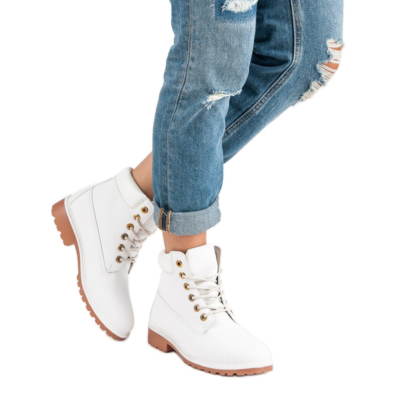 Cizme de drumeție albe pentru femei 1