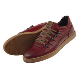 Pantofi roșii Pilpol PC051 roșu 5