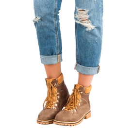 Cizme de drumeție maro pentru femei 1