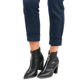 Cizme negre elegante negru 1 Cizme negre elegante negru 1