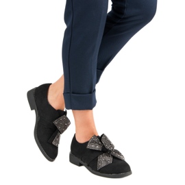 Seastar Pantofi eleganti din piele intoarsa negru 2