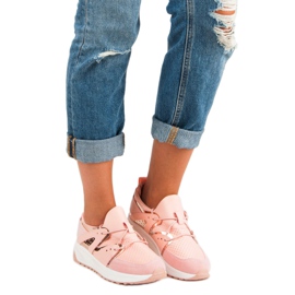 Încălțăminte sport elegantă roz 1 Încălțăminte sport elegantă roz 1