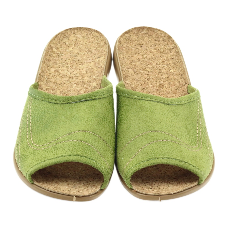 Pantofi pentru femei Befado papuci 254D021 papuci verde 3