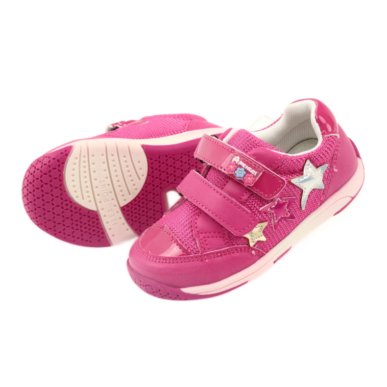 American Club Pantofi sport americani ADI pentru copii 6759 roz 4