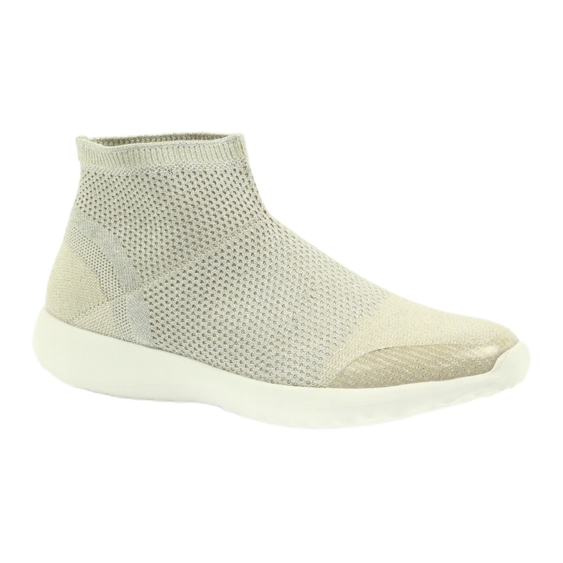 American Club Încălțăminte sport americană pentru femei 17044 bej argint galben 1