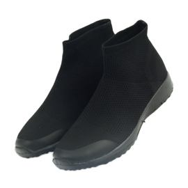 American Club Pantofi sport negri americani 17044 negru 3