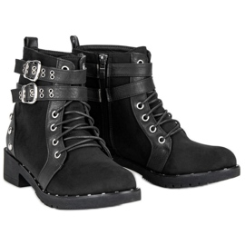 Clowse Ghete de lucru la modă negru 5