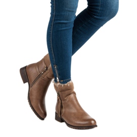 Forever Folie Cizme de damă calde maro 2